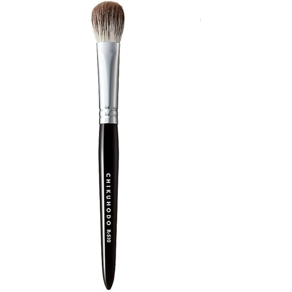 KUMANOFUDE 竹法堂 最高級化粧筆 天然シルバーフォックス製チークブラシ プレミアム シルバーフォックス”禅”｜竹宝堂（ちくほうどう