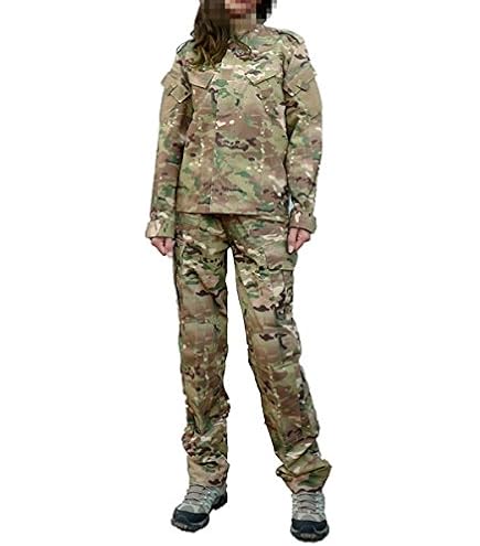 Amazon | arxy レディース 迷彩服 ボトム パンツ マルチカム L