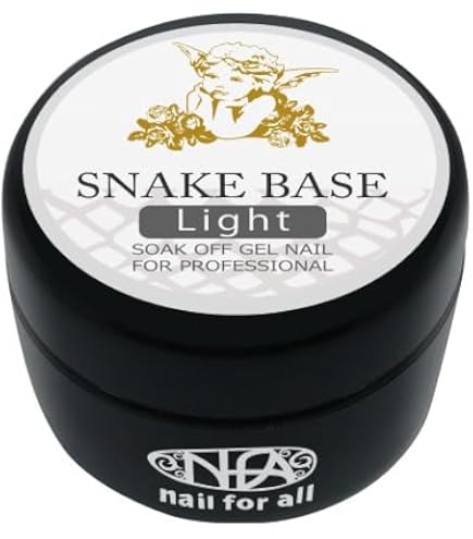 rinrin様　スネークベース ジェル　15g入り フィルイン用ジェル5個セット Amazon | nfa スネークベース ジェル 15g入り | nail for all Snake