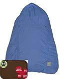Babyhopper （ベビーホッパー） エルゴベビー用 パッカブル レインカバー（Bitatto付）/ブルーボーダー