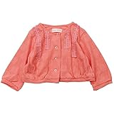 《春夏対応》(日本製) Joues douces(ジュース デュース) プクプクジャガード長袖カーディガン 80cm /OR NO.DP-71809