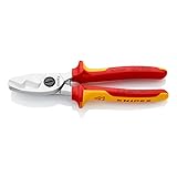 クニペックス KNIPEX 9516-200 絶縁ケーブルカッター 1000V (SB)