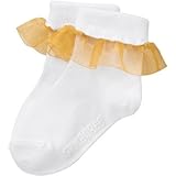 ジンボリー GYMBOREE/ ラッフルフォールドオーバーソックス ゴールド トリム 小物くつ下・タイツ 6～12ヶ月【並行輸入】