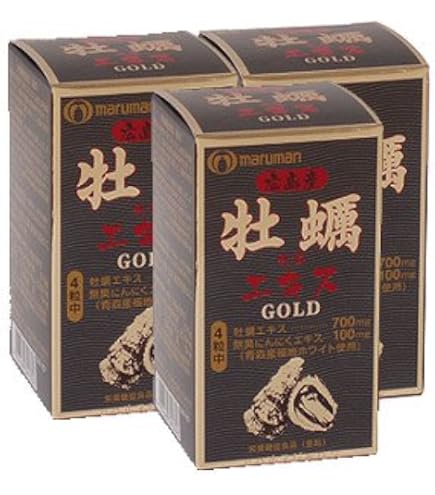 Amazon | マルマン 広島産牡蠣エキスGOLD 322㎎×120粒 | マルマン