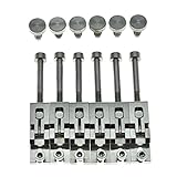 KAISH ギター ステンレススチール ダブルロック トレモロ ブリッジ サドル ネジ フロイド ローズ トレモロ用