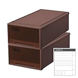 天馬 フィッツケース ロング シール付 ブラウン 2個組