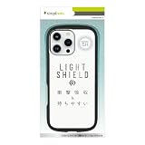Simplism シンプリズム iPhone 16 Pro Max [LIGHT SHIELD] 衝撃吸収 ハイブリッドクリアケース TR-IP24L3-LD-CLBK