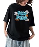 [ウィゴー] 男女兼用 Tシャツ メンズ 半袖 長袖 半袖Tシャツ ロンT 秋服 夏服 服 トップス ゆったり ビッグシルエット グラフィック プリント ギフト プレゼント ストリート 春 夏 秋 冬 メンズ S タイプA(半袖) 柄4