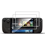 PRODELI ガラスフィルム For Steam Deck OLED/Steam Deck 専用 フィルム 9H硬度 耐衝撃 自動吸着 気