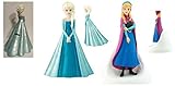 Disney Frozen成形図コインバンクX 2 / 1 – Elsa and 1 – Anna