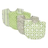 Trend Lab Bib Set, Green, Lauren, 4 Count by Trend Lab [並行輸入品]