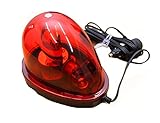 エスコ ハイパワーLED回転灯 赤色 DC12V 24V EA983FS-51A