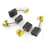 uxcell　モーター　カーボン　ブラシ　 17 x 13 x 6mm　エレクトロニクス　スプリング　ロード　2ペア入り