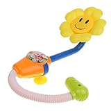 Dovewill 可愛い　ヒマワリ型　手持ち　赤ちゃん　ベビー　入浴　シャワー　シャワーヘッド