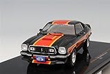 イクソ 1/43 フォード マスタング コブラII 1977 ブラック/レッド