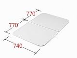 INAX　水まわり部品　組フタ[YFK-1574B(1)]　フタ寸法：A:740MM、B:770MM　2枚組み