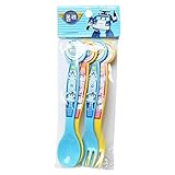 Robocar Poli Point spoon fork 4pcs / 韓国TVアニメ [並行輸入品]