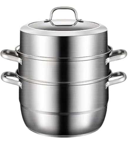 角蒸器 2段 業務用 電磁 18-8（ステンレス） 30cm Amazon｜EBM 18-8 業務用角蒸器 30cm 2段｜蒸し器・せいろ
