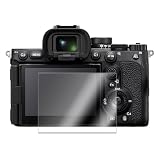 SONY α7R V(ILCE-7RM5) ガラスフィルム 硬度9H フィルム 液晶保護フィルム 強化ガラス キズ防止 耐衝撃 飛散防止 極薄タイプ 高感度タッチ 気泡ゼロ 自動吸着 貼り付け簡単 (SONY α7R V(ILCE-7RM5))