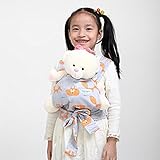 Baby Doll Carrier Mei Tai Sling Toy For Kids Children Toddler Front Back,Mini Carrier Birthday Chris