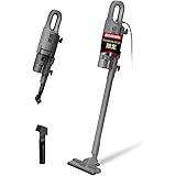 【Amazon.co.jp限定】 アイリスオーヤマ 掃除機 コード式 サイクロン 軽量 スティッククリーナー 2WAY AZ-SCA-112 ダークグレー