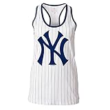 レディース新しいYork Yankees 5th & OceanピンストライプタンクトップXL