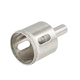 uxcell ガラス タイル用　のための32mm直径ホールソードリルビットカッター