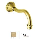 Rohl u.3797 – 2 Georgian Era壁マウント洗面所注ぎ口、Inca真鍮