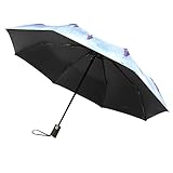 VORCOOL 傘　UV傘　日傘　UVプロテクション　UVカット　バイオレット　紫外線対策　完全遮光　晴雨兼用　防風　梅雨対策　小型　自動開閉　折りたたみ　軽量　携帯しやすい（パープル）