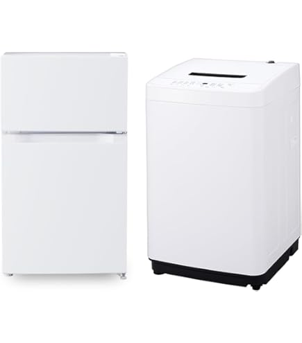 Amazon | 【新生活家電セット】ハイセンス 冷蔵庫 175L 黒 & 洗濯機