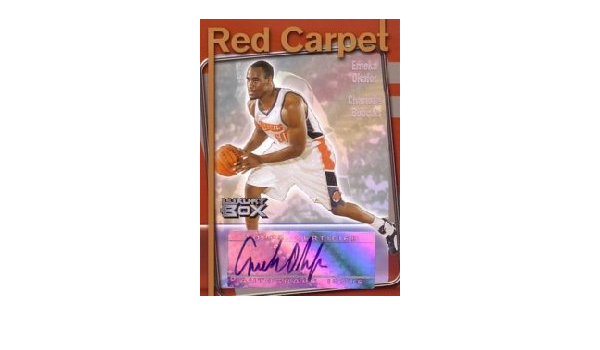 Amazon エメカ オカフォー Emeka Okafor 04 05 Topps Luxury Box Red Carpet Autographs 75枚限定 トレカ 通販