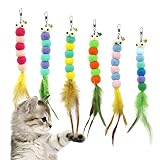 SONGWAY 猫じゃらし ねこ玩具 おもちゃ ６毛虫 交換用