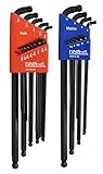 Eklind 17222 Metric & Standard Double-Ball Hex Key Set (22 Piece) [並行輸入品]