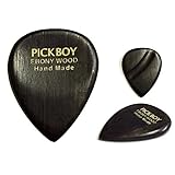 【3枚セット】PICKBOY ピックボーイ GP-EB/1 EBONY エボニー 黒檀 ギター ピック