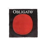 Obligato オブリガート ヴァイオリン弦 D線 シンセティックコア 4/4 シルヴァー巻 411321