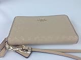 COACHカバン F54808 DOUBLE ZIP PHONE WALLET IN SIGNATURE [並行輸入品]