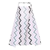 新しい　ポータブル　アウトドア　キャンプ用　赤ちゃんを母乳授乳カバー　薄綿のタオル　波