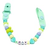 赤ちゃんのおしゃぶりリーシュコード/ケース特別おしゃぶりクリップおしゃぶりホルダーミントグリーン