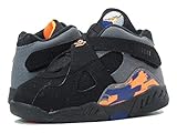 [ナイキ]NIKE AIR JORDAN 8 RETRO TD BLACK/GREY/ORANGE [並行輸入品] [ウェア&シューズ]
