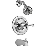 MINTCRAFT 67535-0001 Tub/Shower Faucet with 1 Handle, Chrome, 6-Pack [並行輸入品]