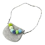everbloom studio #79GB-blu Pompom Purse