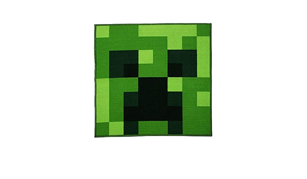Amazon 4933 マインクラフト Minecraft Creeper ラグ マット Floor Rug 並行輸入品 ラグ カーペット オンライン通販