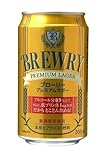 ドウシシャ ブローリー プレミムラガー 缶 355ml×96本 4ケース アルコール0.9％