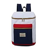 MILA BORSA(ミラボルサ) リュック レディース ネイビー＆ホワイト