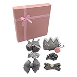 PeiLan ACCESSORY ベビー・ガールズ カラー: グレー