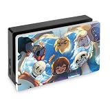Switch ドック ケース Switchベースカバー アンダーテール Undertale Switchドックカバー スイッチベース Switchベースケース スイッチ保護ケース PC 保護カバー Switch対応 かわいい 落下防止 飾り用 散熱良い 全面保護 防塵 防汚 装着簡単 キャラクター 赠り物 プレゼント