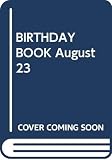 BIRTHDAY BOOK 8月23日