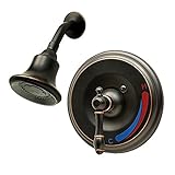 Aqueous 140BN1STRMCH Teabury Shower Only Trim Kit Lever Handle, Chrome [並行輸入品]
