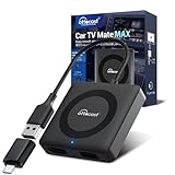 【Ottocast公式店】オットキャスト カーテレビメイトマックスアダプターCar TV Mate Max carplay youtube再生アダプター hdmi入力 カープレイワイヤレス化 Andorid Auto無線接続 ファイアースティックtv/地デジチューナを接続 車内カーナビで動画配信再生 多機能マルチメディアアダプター 有線のカープレイ搭載車適合【技適取得済み品】