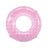 【HIOKI/ヒオキ】チェックハートウキワ 100cm WH6910 705277 2気室 子供 大人 浮き輪 ウキワ プール 海